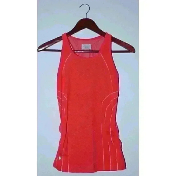 Athleta Athletic Sporty Razor Back Tank Top Reflective Easy Care Women's Size S - Picture 1 of 9
